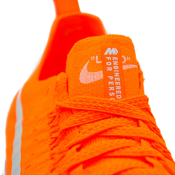 OFF-WHITE X NIKE ZOOM FLY MERCURIAL TOTAL ORANGE 2018