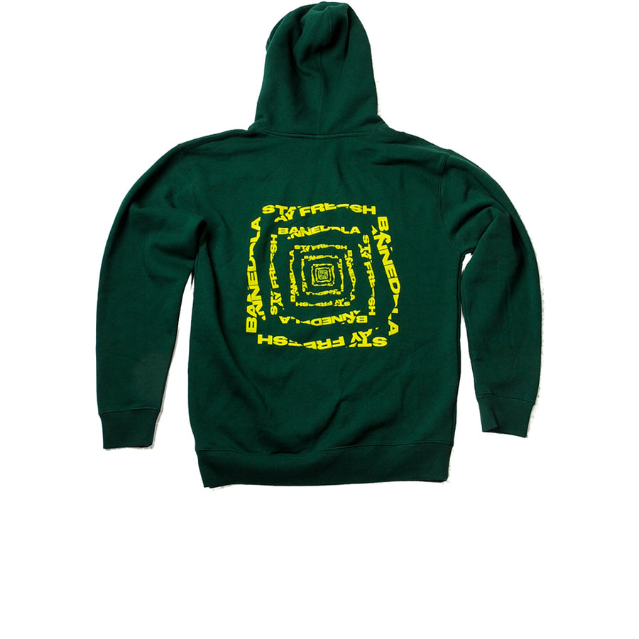 STAY FRESH x BANNED LA SNEAKERCON VANCOUVER 2020 HOODIE GREEN