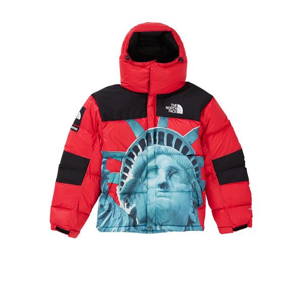 SUPREME X THE NORTH FACE STATUE OF LIBERTY BALTORO JACKET RED FW19