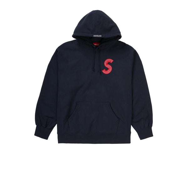 SUPREME S LOGO HOODED SWEATSHIRT NAVY FW20