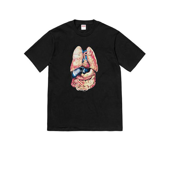 SUPREME GUTS TEE BLACK FW18