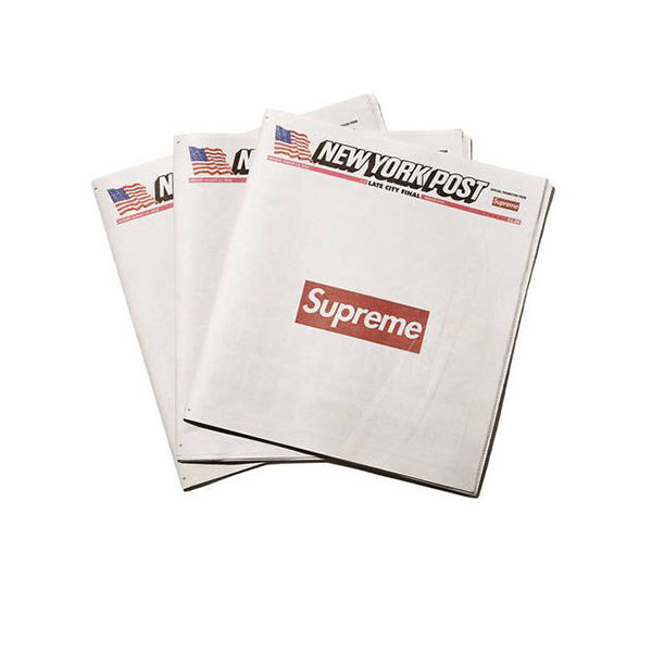 SUPREME NEW YORK POST NEWSPAPER