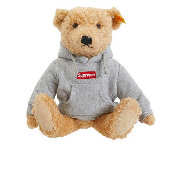 SUPREME STEIFF BEAR HEATHER GREY FW18