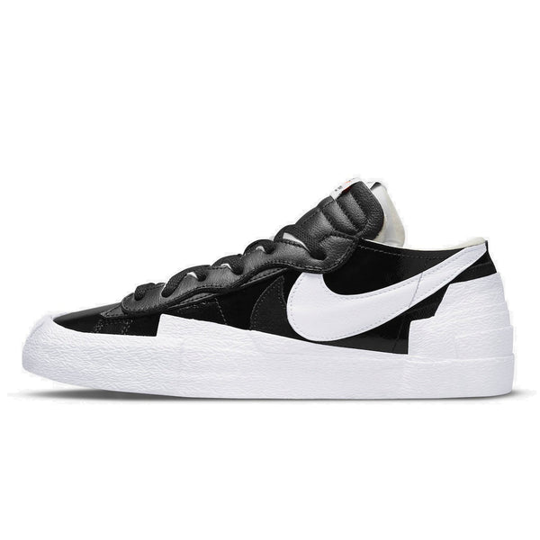 NIKE BLAZER LOW SACAI BLACK PATENT LEATHER 2022