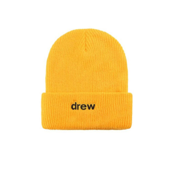 DREW HOUSE SECRET SOFT RIB BEANIE GOLDEN YELLOW FW21