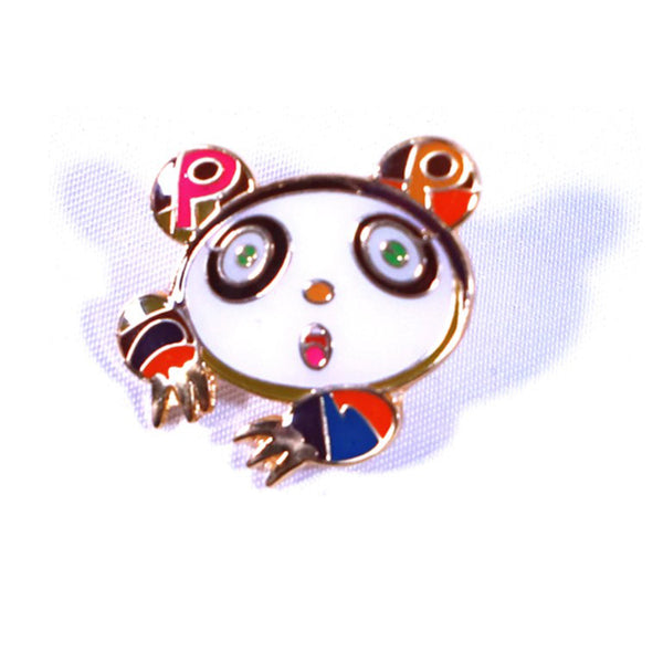 TAKASHI MURAKAMI PANDA FACE PIN