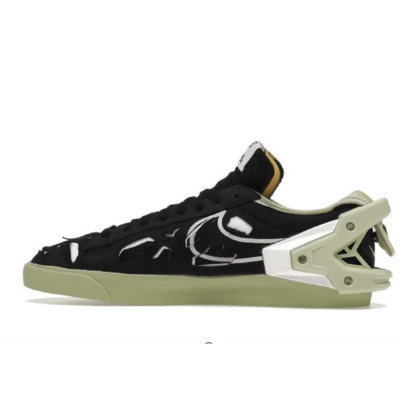 NIKE BLAZER LOW ACRONYM BLACK OLIVE AURA 2022