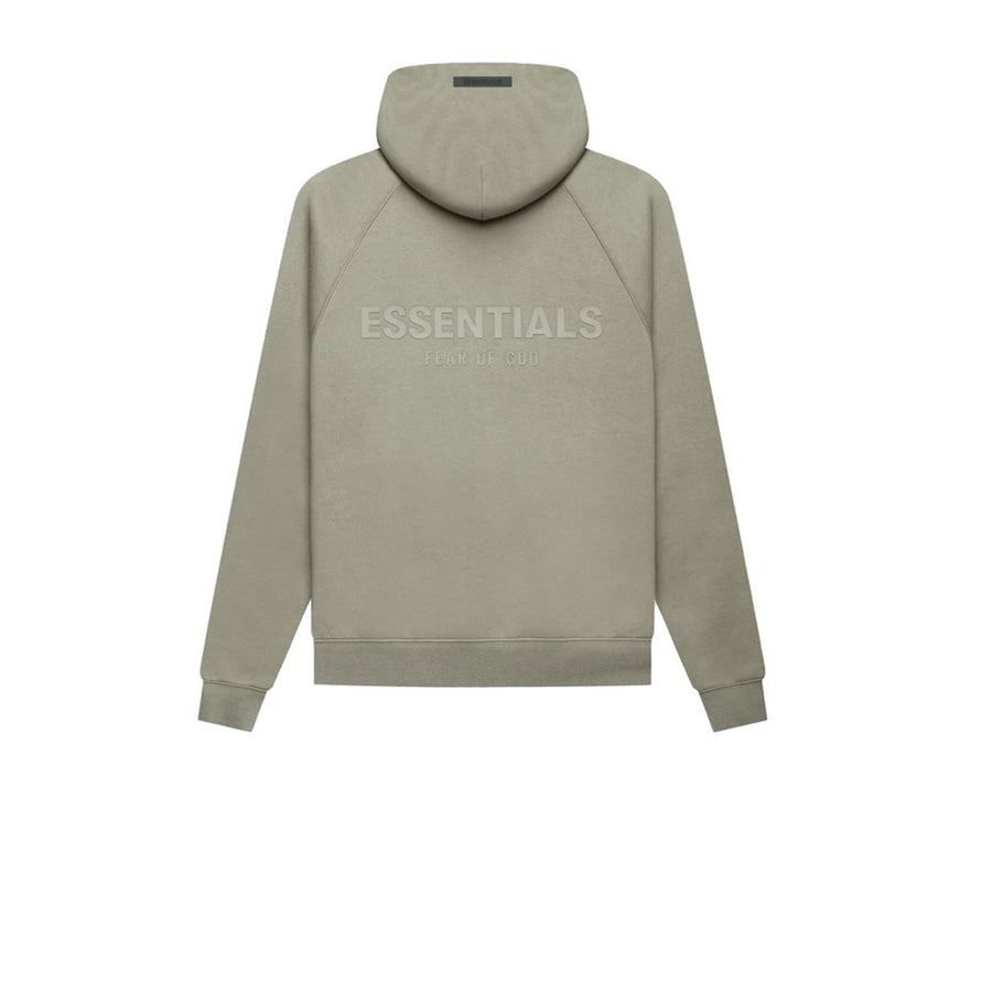 FEAR OF GOD ESSENTIALS PULLOVER HOODIE PISTACHIO FW21