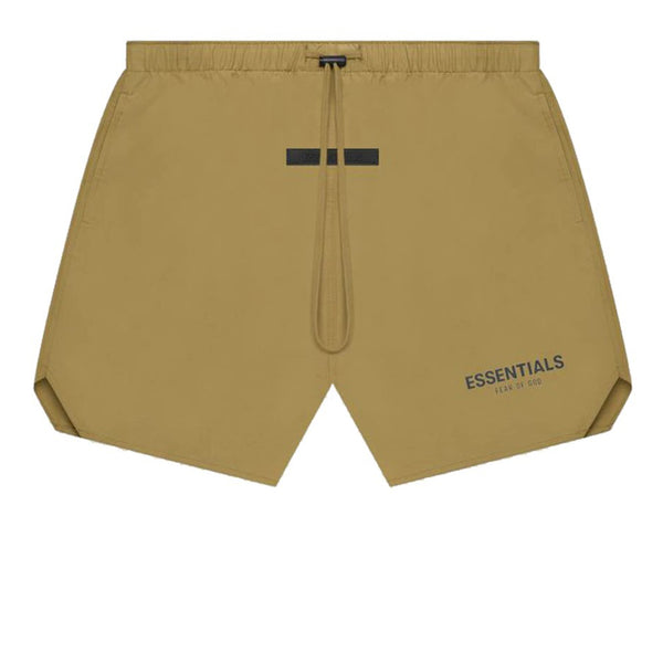 FEAR OF GOD ESSENTIALS VOLLEY SHORT AMBER FW21