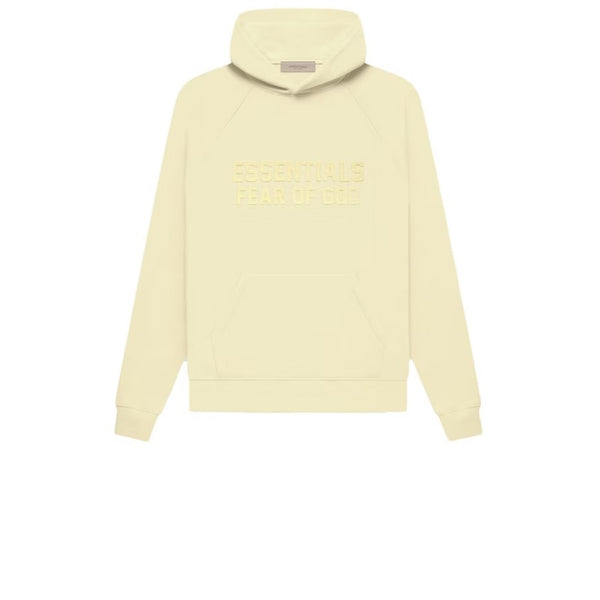 FEAR OF GOD ESSENTIALS HOODIE CANARY FW22