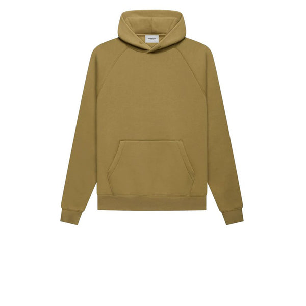 FEAR OF GOD ESSENTIALS PULLOVER HOODIE AMBER FW21