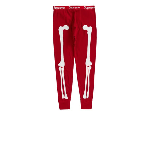 HANES X SUPREME BONES THERMAL PANT 1 PACK RED FW21