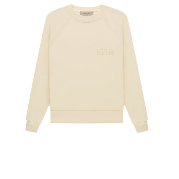 FEAR OF GOD ESSENTIALS CREWNECK EGG SHELL FW22