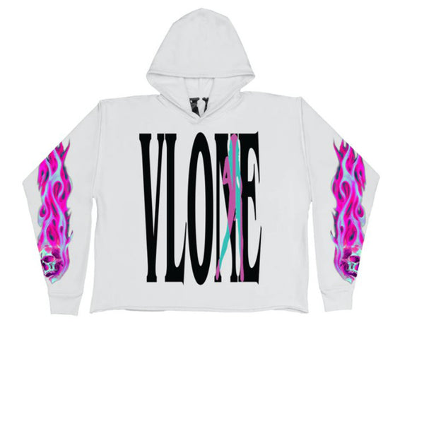 VLONE VICE CITY HOODIE WHITE SS21