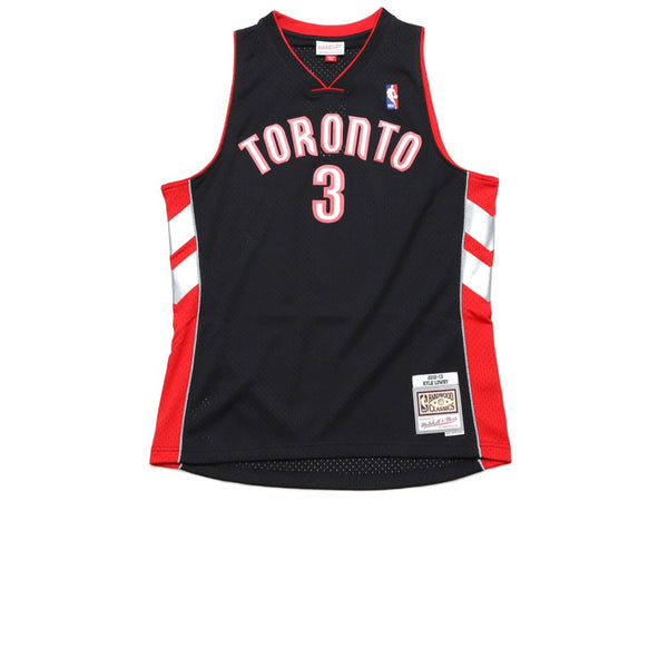 MITCHELL & NESS NBA HARDWOOD CLASSIC SWINGMAN TORONTO RAPTORS KYLE LOWRY 2012-13 JERSEY BLACK