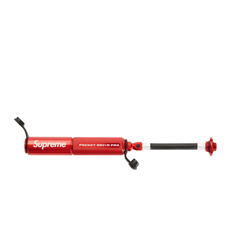 SUPREME LEZYNE POCKET DRIVE PRO BIKE PUMP RED SS21