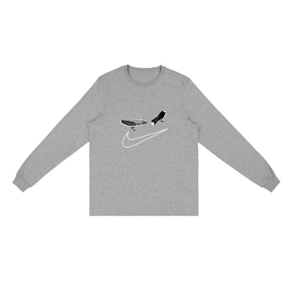 TRAVIS SCOTT CACTUS JACK FOR NIKE SB LONGSLEEVE TEE GREY