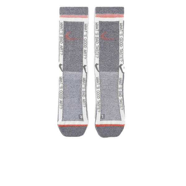 OFF-WHITE X NIKE SOCKS GREY ORANGE SS21