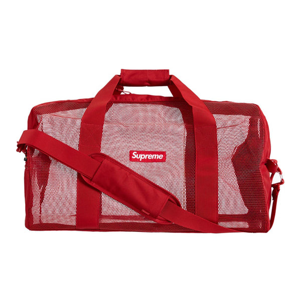 SUPREME BIG DUFFLE BAG DARK RED SS20