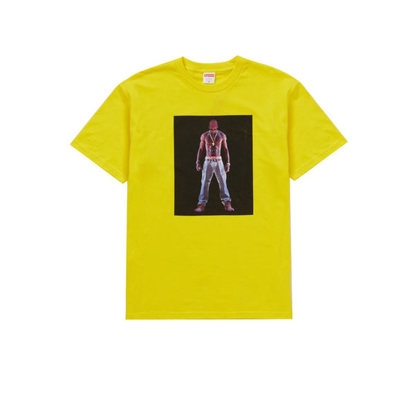 SUPREME TUPAC HOLOGRAM TEE YELLOW SS20