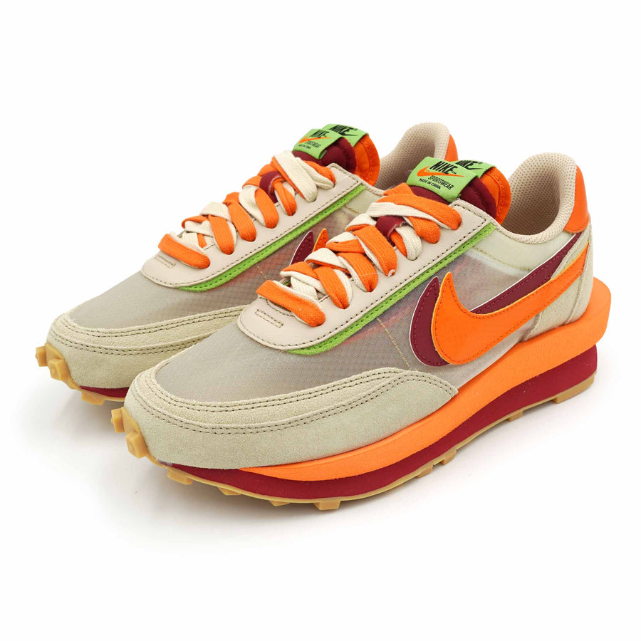 NIKE LD WAFFLE SACAI CLOT NET ORANGE BLAZE 2021