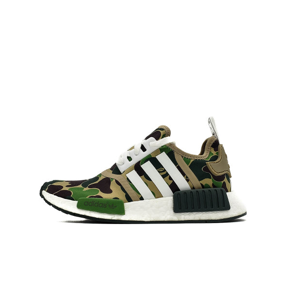 BAPE X ADIDAS NMD R1 GREEN CAMO 2016