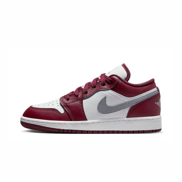 AIR JORDAN 1 LOW BORDEAUX CHERRYWOOD RED (GS) 2022