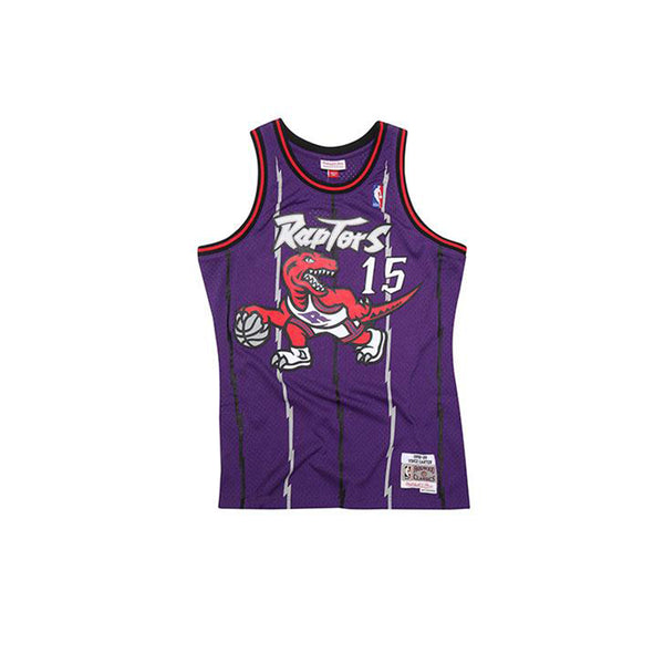 MITCHELL & NESS NBA HARDWOOD CLASSIC SWINGMAN TORONTO RAPTORS VINCE CARTER 1998-99 JERSEY PURPLE