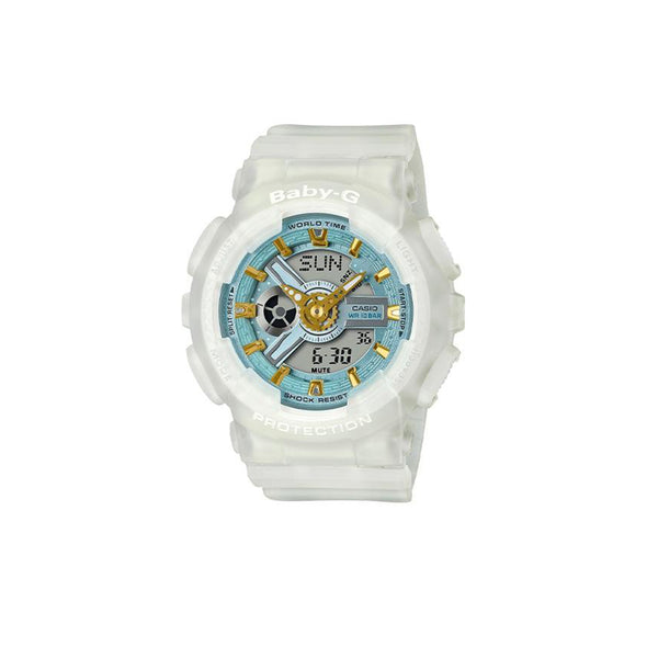 CASIO BABY-G SEA GLASS SKELETON BA110SC-7A