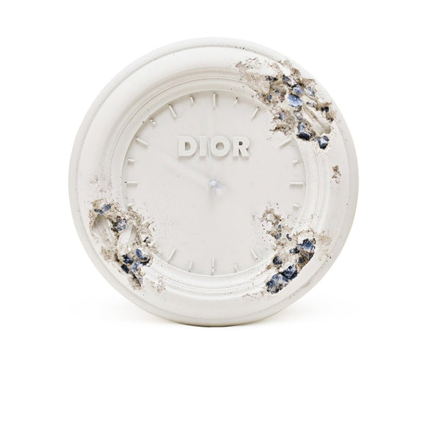 DANIEL ARSHAM X DIOR FUTURE RELIC ERODED CLOCK SCULPTURE