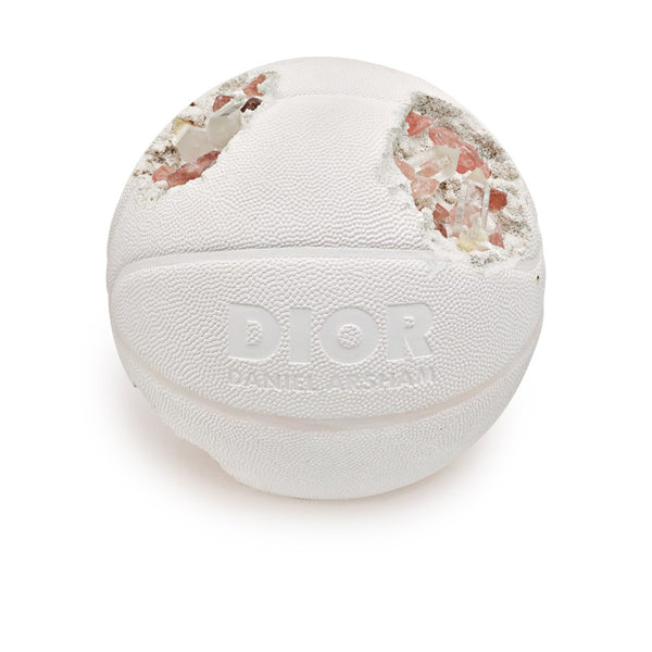 DANIEL ARSHAM X DIOR FUTURE RELIC ERODED BASKETBALL SCULPTURE