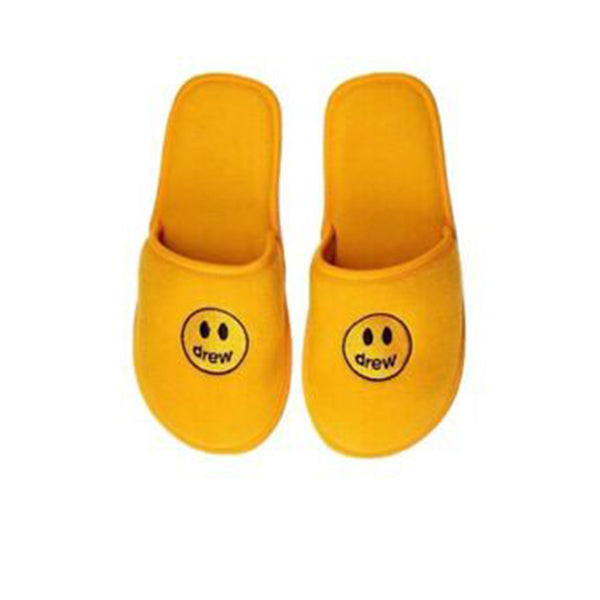 DREW HOUSE MASCOT SLIPPERS YELLOW