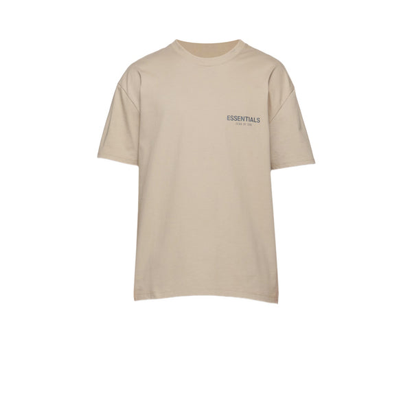 FEAR OF GOD ESSENTIALS SHORT SLEEVE T-SHIRT TAN FW21