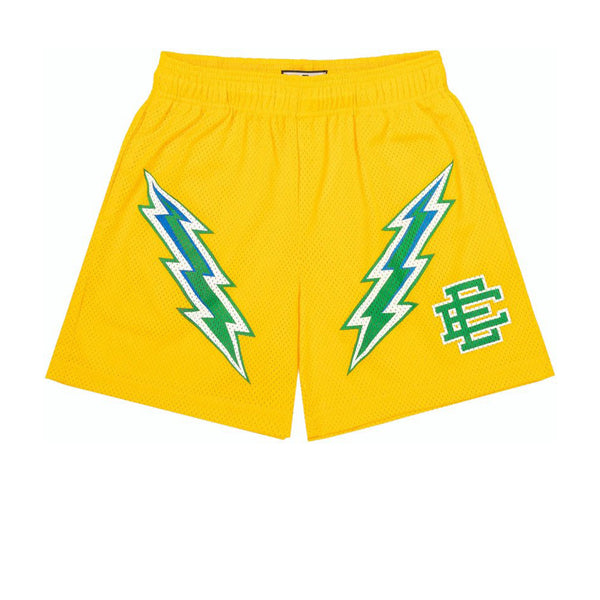 ERIC EMANUEL EE BASIC SHORT YELLOW BOLT SS22