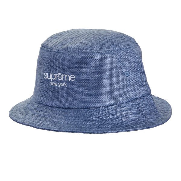 SUPREME RAFFIA CRUSHER NAVY SS22