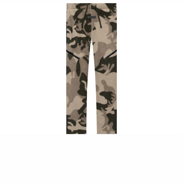 FEAR OF GOD ESSENTIALS KIDS POLAR FLEECE PANT CAMO 2022