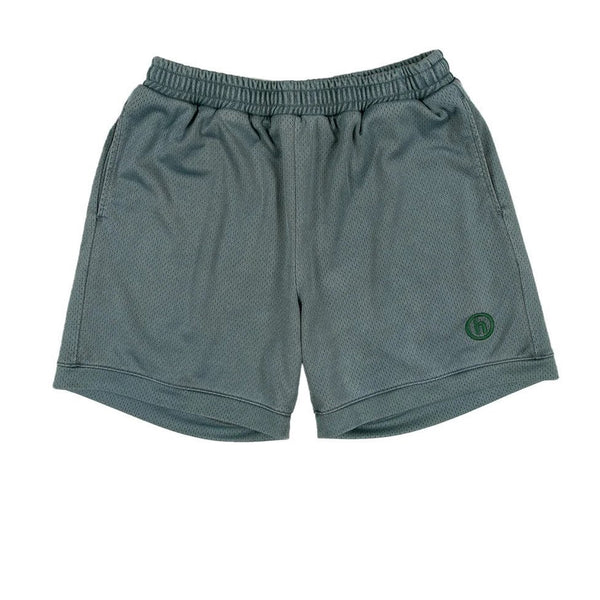 HIDDEN NY MESH SHORTS VINTAGE GREEN FW22