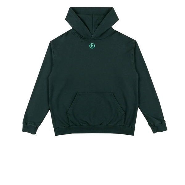 HIDDEN NY MINI LOGO HOODIE DARK GREEN FW22