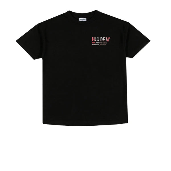 HIDDEN NY BORO TEE BLACK FW22