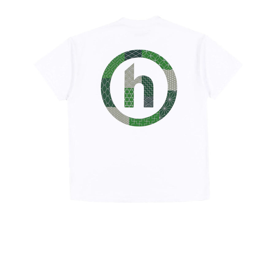 HIDDEN NY BORO TEE WHITE GREEN FW22