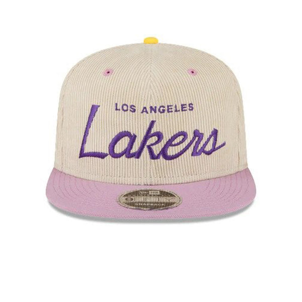 ERIC EMANUEL X NEW ERA LA LAKERS PURPLE CORD SNAPBACK