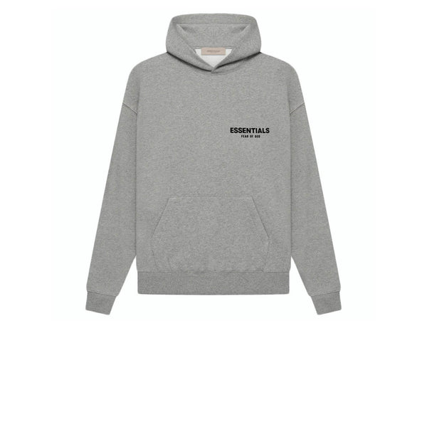 FEAR OF GOD ESSENTIALS HOODIE DARK OATMEAL SS22