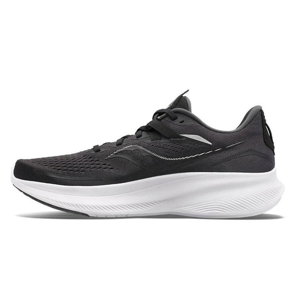 SAUCONY RIDE 15 BLACK WHITE 2022