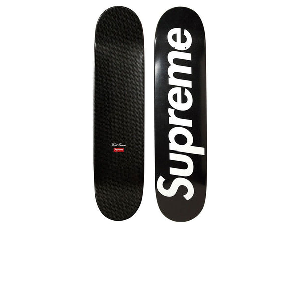 SUPREME LOGO SKATEBOARDS DECK BLACK