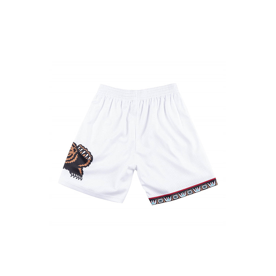 MITCHELL & NESS NBA HARDWOOD CLASSIC SWINGMAN VANCOUVER GRIZZLIES 1998-99 SHORTS WHITE