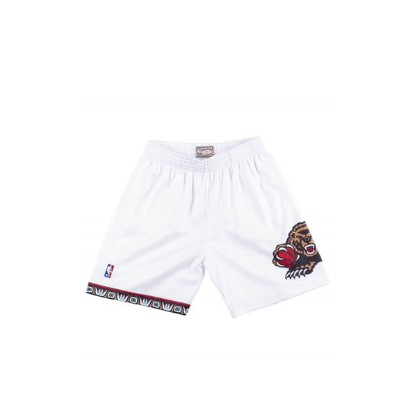 MITCHELL & NESS NBA HARDWOOD CLASSIC SWINGMAN VANCOUVER GRIZZLIES 1998-99 SHORTS WHITE