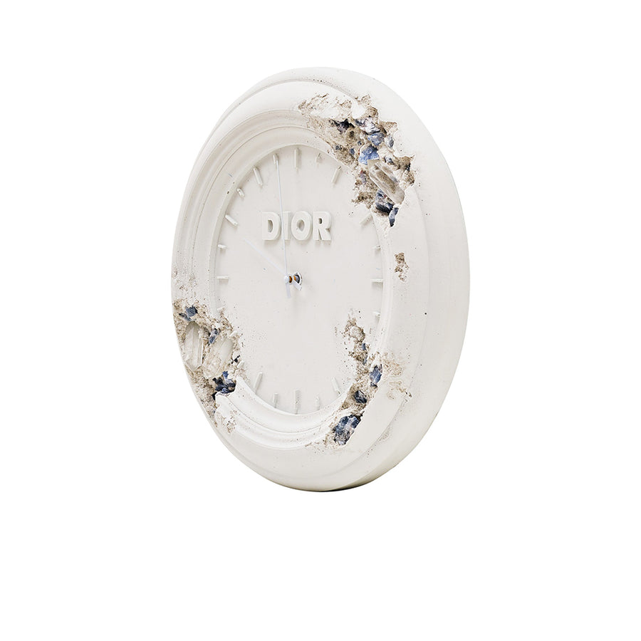 DANIEL ARSHAM X DIOR FUTURE RELIC ERODED CLOCK SCULPTURE