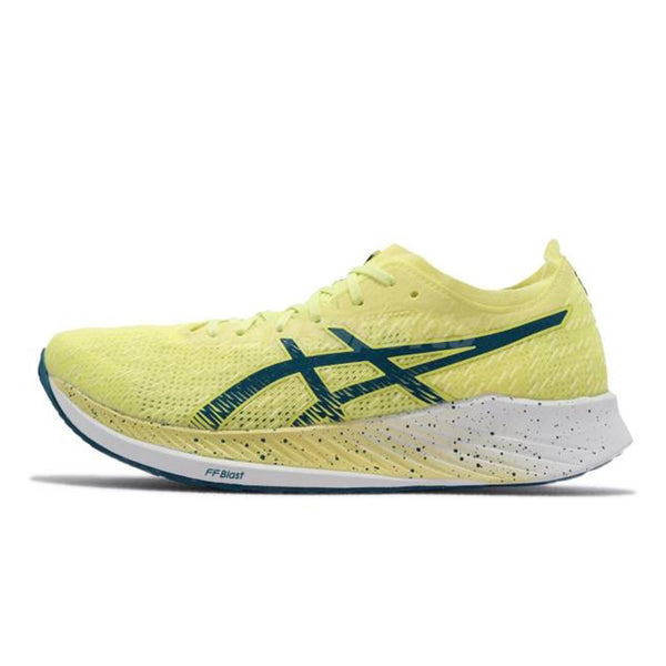 ASICS MAGIC SPEED GLOW YELLOW DEEP SEA TEAL