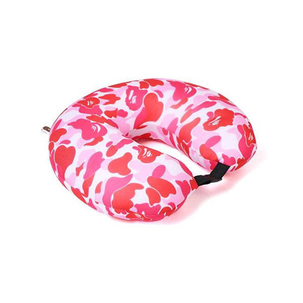 BAPE ABC NECK TRAVEL PILLOW PINK