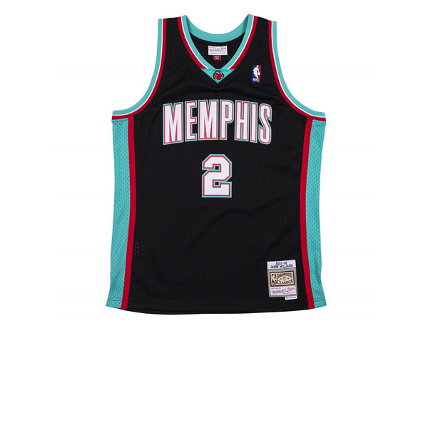 MITCHELL & NESS NBA HARDWOOD CLASSIC SWINGMAN MEMPHIS GRIZZLIES JASON WILLIAMS 2001-02 JERSEY BLACK